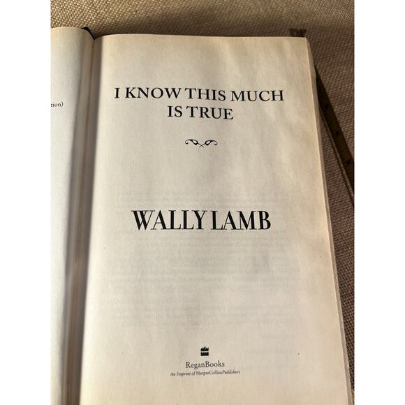 I Know This Much Is True Book by Wally Lamb, Hardcover - Picture 6 of 12